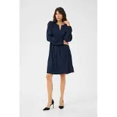 Kaffe Kleid A-shape dark blue