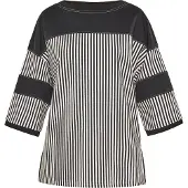 Usha Bluse Frauen mehrfarbig schwarz