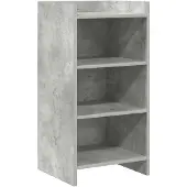 vidaXL Sideboard Betongrau 40 x 36 x 80 cm Holzwerkstoff