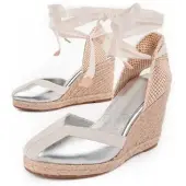 Montevita Wedge Sparto Balenci2 Silber