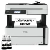 Epson EcoTank ET-M3180, Tintenstrahl, Monodruck, 1200 x 2400 DPI, A4, Direktdruck, Schwarz, Weiß