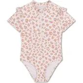 Swim Essentials Uv Zwempak Beige Leopard Rashguard