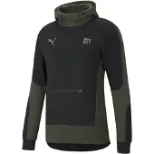 Puma Hoodie Manchester City Evostripe in Schwarz | Gr.: M
