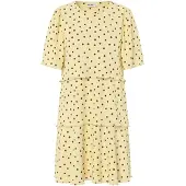 Pieces Pcflora Layering Midikleid | Gelb | M