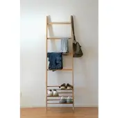Jan Kurtz HOP MULTI Handtuchleiter & Kleiderleiter aus Eiche - für Bad & Schlafzimmer