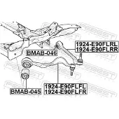 FEBEST 1924-E90FLRL Querlenker Vorne Links Unten für BMW 3 Touring (E91)