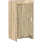 vidaXL Sideboard Sonoma-Eiche 40 x 36 x 80 cm Holzwerkstoff