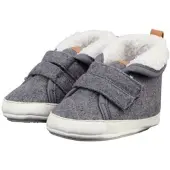 Sterntaler Baby Schuhe Fleece in eisengrau | Gr.: 16