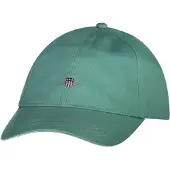 Gant für Herren. 9901311 Schildmütze türkisgrün (OSFA), Lässig, Bio-Baumwolle, Nachhaltig