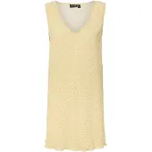 Pieces Pcflora Wendbares Tank Midikleid | Gelb | M