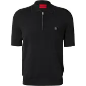 HUGO Poloshirt Sayfong-5 50564234 Schwarz Regular Fit
