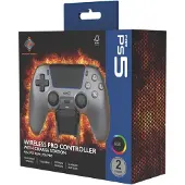 Deltaco Gaming GAM-199-STEELGRAY, Gamepad, PlayStation 5, Android, iOS, D-Pad, Home button, Schaltfläche Teilen, Schaltfläche Optionen, Reset-Taste, Mehrfarbig, Verkabelt & Kabellos, Bluetooth/USB