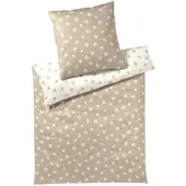 Elegante Mako-Satin-Kissenbezug einzeln Paws Farbe Natur-Beige Größe 40x80