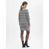 Marie Lund Strickkleid in grau - 0001 | Gr.: M