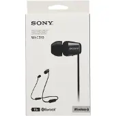 Sony WI-C310, Kabellos, 20 - 20000 Hz, Anrufe/Musik, 19 g, Kopfhörer, Schwarz