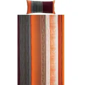 Redbest Single-Jersey Bettwäsche in terra-braun | Gr.: 155 x 200 + 80 x 80 cm