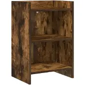 vidaXL Nachttische Geräucherte Eiche 40 x 30 x 60 cm Holzwerkstoff 8011003