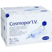 Cosmopor I.v. Kanülenfixierverband 6x8 Cm 50 St
