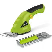 Fieldmann FZN 4000-A, 7 cm, Edelstahl, 10 cm, Schwarz, Grün, Lithium-Ion (Li-Ion), 3,6 V