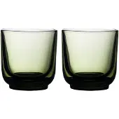 Fellow Set aus zwei Pirch Cappuccino-Gläsern 190 ml - Grün