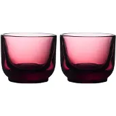 Fellow 2er-Set Pirch Espresso-Gläser, 100 ml, Rot