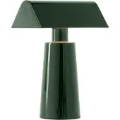 &tradition Caret MF1 Akku-Tischleuchte, waldgrün, IP44 - &TRADITION &Tradition, Caret MF1, dimmbar, Grün, für Wohnzimmer, Metall, Design