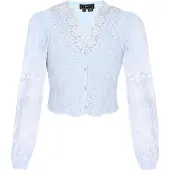 Faina Bluse Frauen hellblau