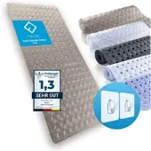 Flip Video Flip Badewannenmatte hellgrau 88x40cm Transparent | Gr.: onesize