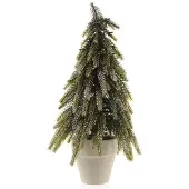 Kaemingk Minibaum Tannenbaum indoor D.11cm H.19cm grün