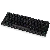 Endorfy Thock Compact, Verkabelt & Kabellos, USB + RF Wireless + Bluetooth, Mechanischer Switch, QWERTY, RGB-LED, Schwarz