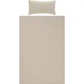 Erwin Müller Seersucker Bettwäsche Rosenheim in taupe | Gr.: 135x220 cm (40x80 cm)