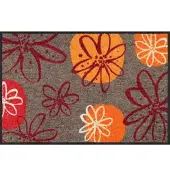 Erwin Müller Fußmatte Koblenz in braun/rot | Gr.: 80 x 150 cm