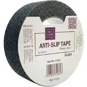 Idea-Home Antirutsch-Klebeband 10m x 50mm, Innen- und Außenbereich, schwarz