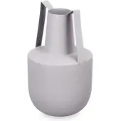 Gift Decor Vase Stahl Doppelgriff pastellgrau