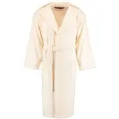 Rhomtuft Bademäntel unisex Kapuze Baronesse natur-jasmin - 20 in natur-jasmin - 20 | Gr.: S