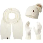 Rock Creek Schal Mütze Handschuhe Set Winterset