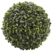 MARELIDA Künstliche Buchsbaumkugel Kunstpflanze Buxus D: 36cm in grün | Gr.: onesize