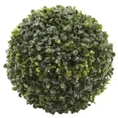 MARELIDA Künstliche Buchsbaumkugel Kunstpflanze Buxus D: 26cm in grün | Gr.: onesize