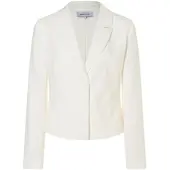More & more eleganter, stilvoller kurzer Blazer in offwhite | Gr.: 40