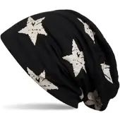 StyleBREAKER Beanie Mütze in Schwarz | Gr.: onesize