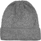 StyleBREAKER Strick Mütze in Grau | Gr.: onesize