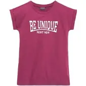 Kidsworld T-Shirt "Be unique - right now" kurzärmelig, bedruckt, Rundhalsausschnitt