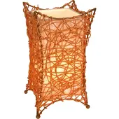Näve Korbtischleuchte; Farbe: orange, 339798
