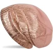 StyleBREAKER Feinstrick Beanie Mütze in Altrose / Rosegold | Gr.: onesize