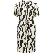 Object Print Blusenkleid