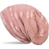 StyleBREAKER Feinstrick Beanie Mütze in Altrose | Gr.: onesize