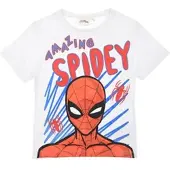 Spiderman T-Shirt in weiß | Gr.: 98