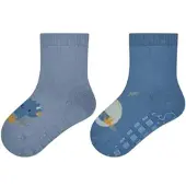 Sterntaler ABS Socken 2er-Pack Dino in helles blau | Gr.: 22