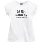 Kidsworld T-Shirt in weiß | Gr.: 152/158