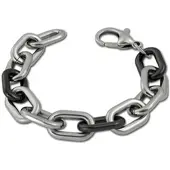 Amello Armband Edelstahl, Keramik ca. 19,5cm Glieder | Gr.: onesize
